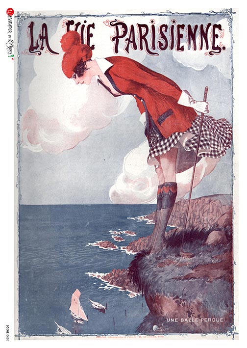 Paper Designs LA VIE PARISIENNE A4 Decoupage Rice Paper #SCENE0080