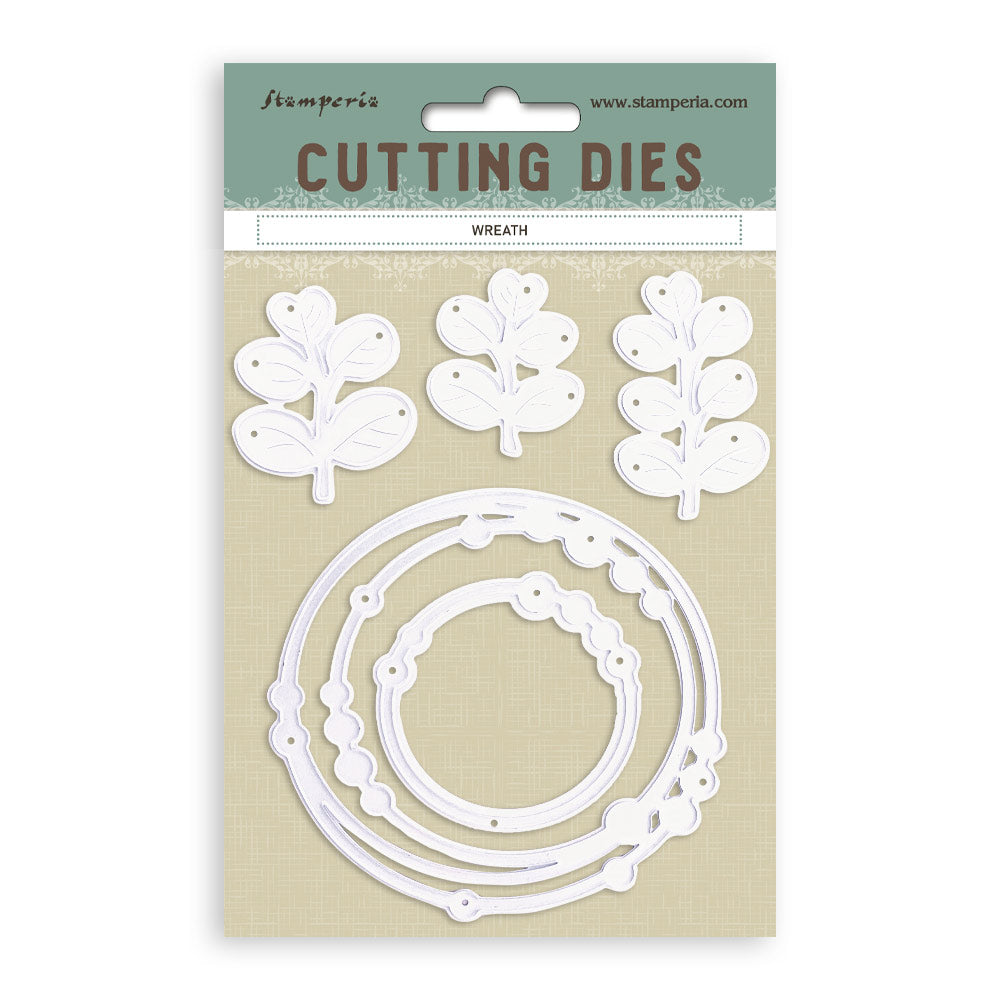 Stamperia TIMELESS - WREATH A6 Cutting Dies  #SFT05