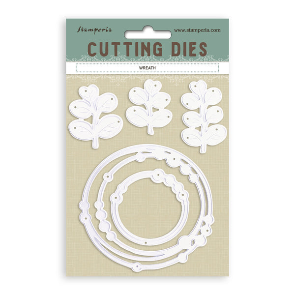 Stamperia TIMELESS - WREATH A6 Cutting Dies  #SFT05