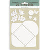 Stamperia TIMELESS - ROMANTIC ENVELOPE A5 Cutting Dies  #SFT10