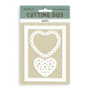Stamperia HEART A6 Metal Cutting Dies  #SFT14