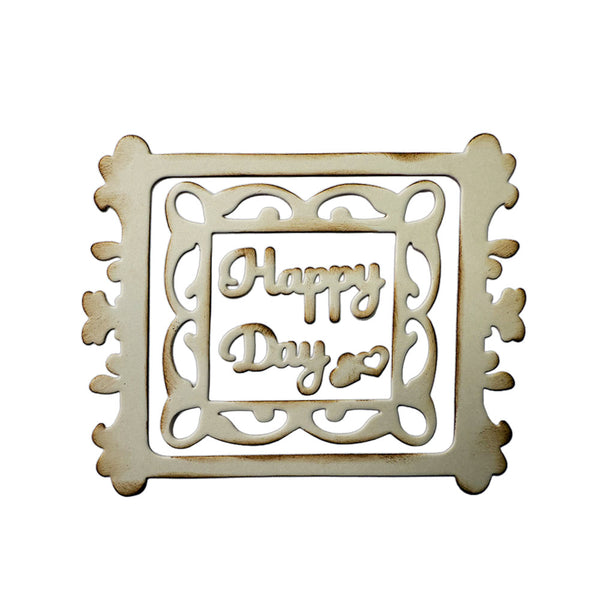 Stamperia HAPPY DAY FRAMES All Around A6 Metal Cutting Dies  #SFT22