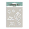 Stamperia All You Need for Christmas MERRY CHRISTMAS - A6 Metal Cutting Dies  #SFT23