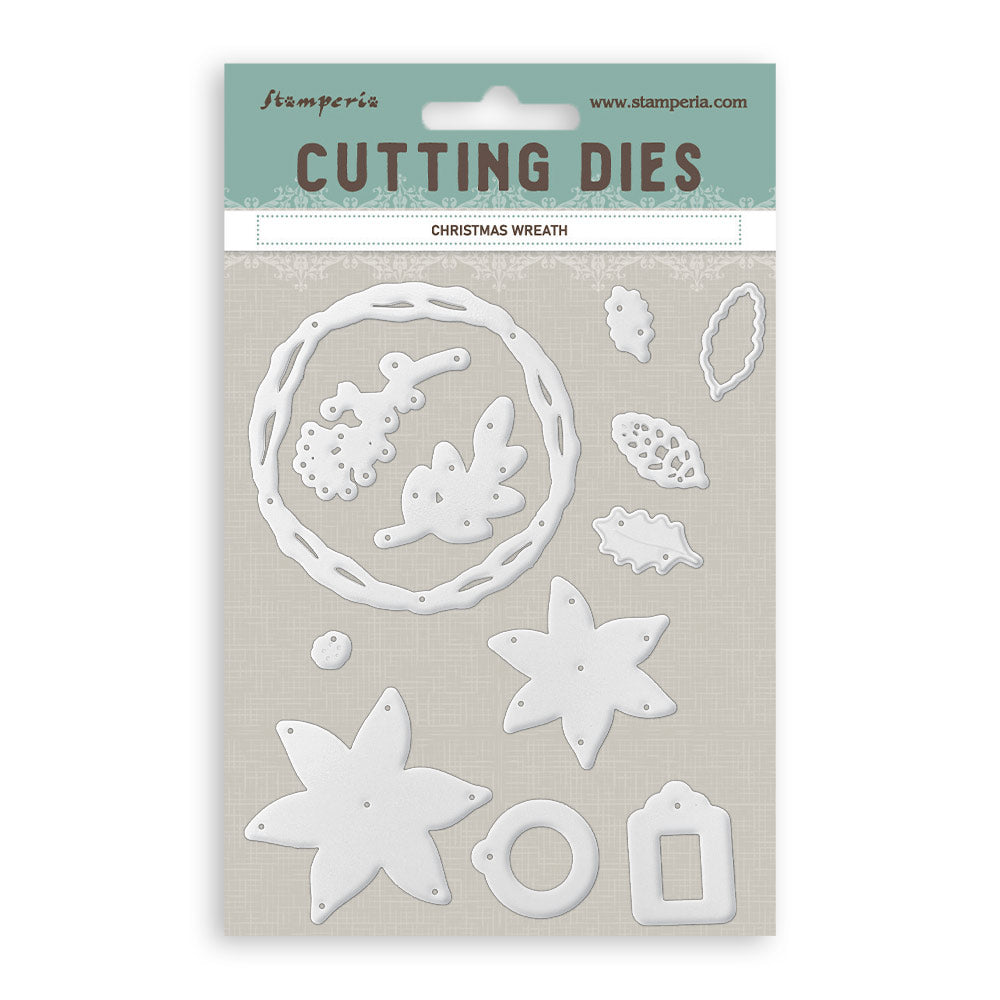 Stamperia All You Need for Christmas - WREATH - A6 Metal Cutting Dies  #SFT24