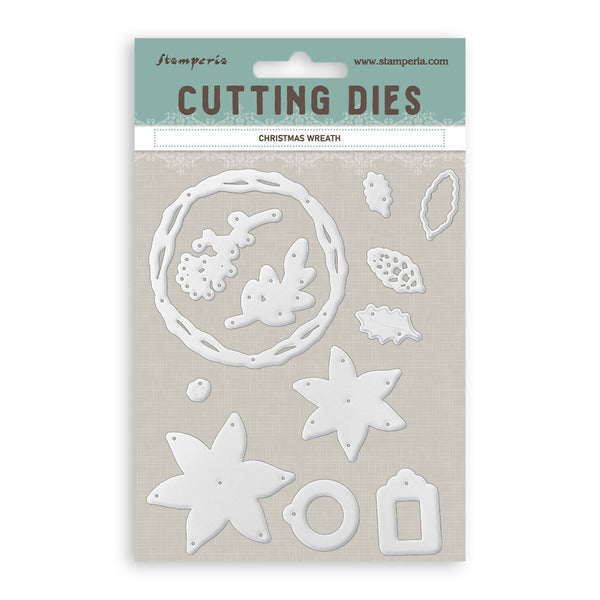 Stamperia All You Need for Christmas - WREATH - A6 Metal Cutting Dies  #SFT24