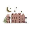 Stamperia All You Need for Christmas - VILLAGE - A6 Metal Cutting Dies  #SFT25
