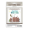 Stamperia All You Need for Christmas - VILLAGE - A6 Metal Cutting Dies  #SFT25