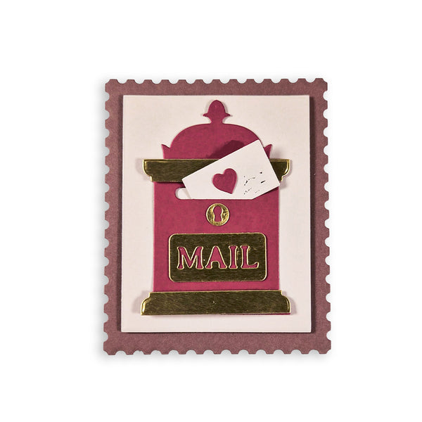 Stamperia All You Need for Christmas - MESSAGE - A6 Metal Cutting Dies  #SFT26