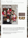 Decor Moulds Santa's Holiday Cheer set with packaging and examples of moulded shapes.