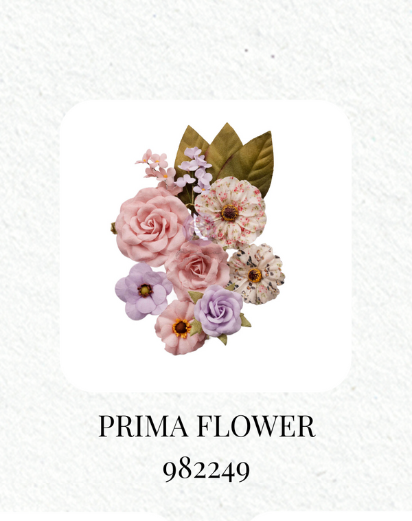Prima SWEET SPRING Collection Lovely Garden Flowers 12 pcs #982249