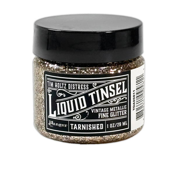 Ranger Ink Tim Holtz Distress LIQUID TINSEL - FINE - Tarnished #TDA95811