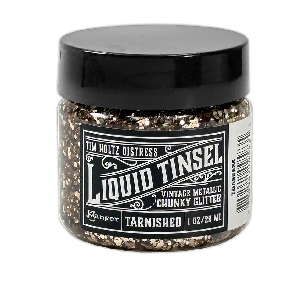 Ranger Ink Tim Holtz Distress LIQUID TINSEL CHUNKY - Tarnished #TDA95835