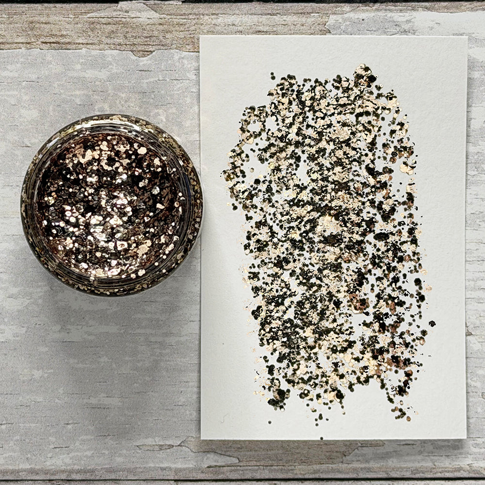 Ranger Ink Tim Holtz Distress LIQUID TINSEL CHUNKY - Tarnished #TDA95835