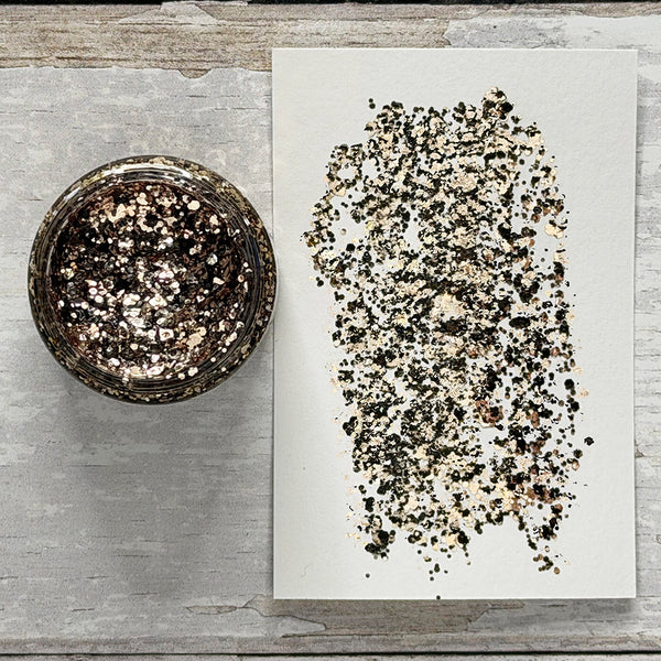 Ranger Ink Tim Holtz Distress LIQUID TINSEL CHUNKY - Tarnished #TDA95835
