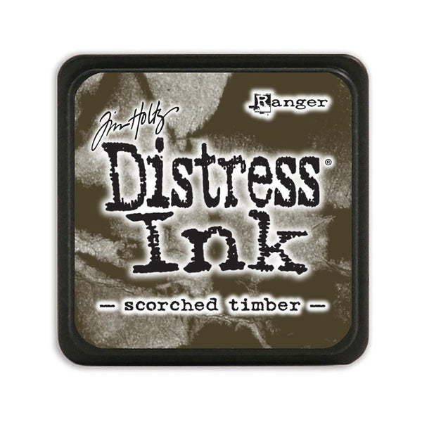 Ranger Ink Tim Holtz SCORCHED TIMBER Mini Distress Ink Pad #TDP83559