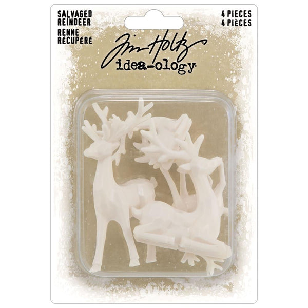 Tim Holtz idea-ology SALVAGED REINDEER Christmas  #TH94360