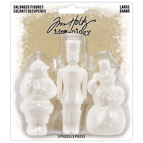 Tim Holtz idea-ology SALVAGED FIGURES Christmas LARGE #TH94361