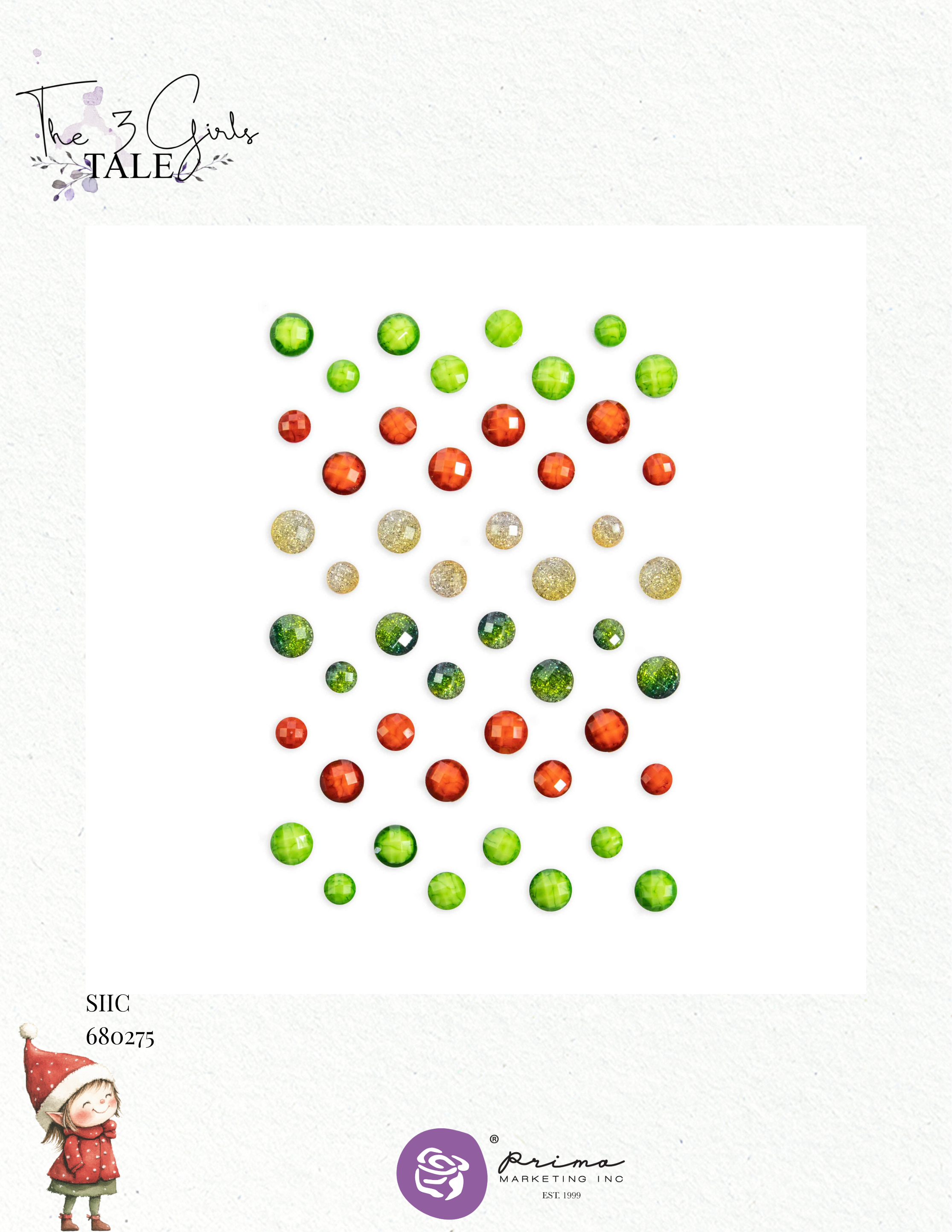 Prima TWINKLE & TREATS SIIC Say it in Crystals 48 pcs #680275