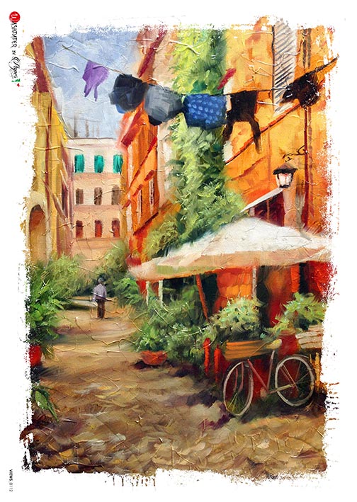 Paper Designs VIEWS 0112 A4 Decoupage Rice Paper