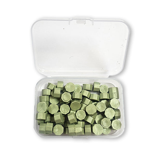 PRE-ORDER Stamperia WAX and SEALS Collection - SAGE GREEN Wax Refill 20 grams #WAXC04