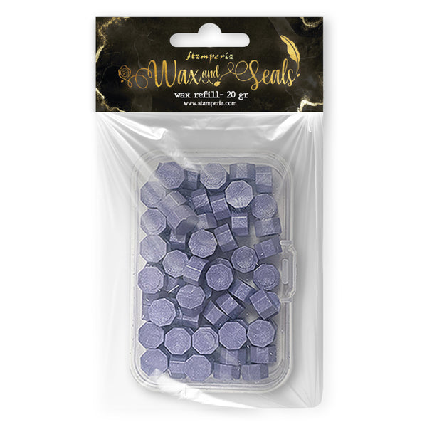 Stamperia WAX and SEALS Collection - PURPLE Wax Refill 20 grams #WAXC07