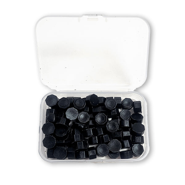 PRE-ORDER Stamperia WAX and SEALS Collection - MATTE BLACK Wax Refill 20 grams #WAXC10