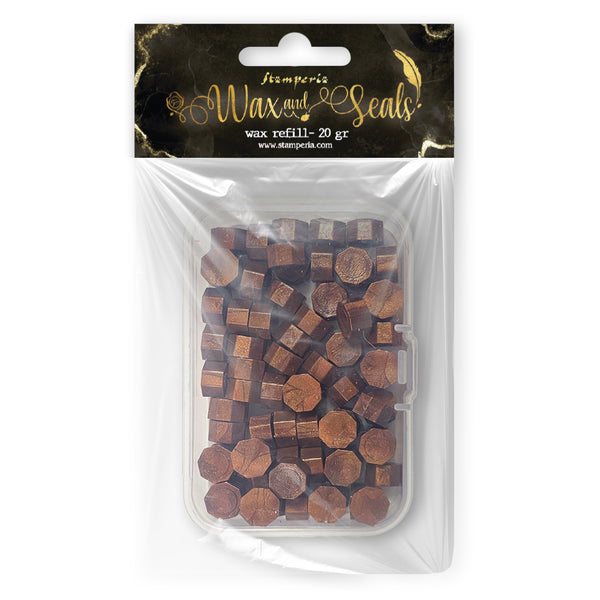 Stamperia WAX and SEALS Collection - ANCIENT GOLD Wax Refill 20 grams #WAXC02