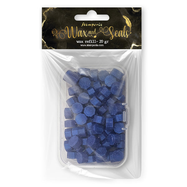 Stamperia WAX and SEALS Collection - BLUETTE Wax Refill 20 grams #WAXC12