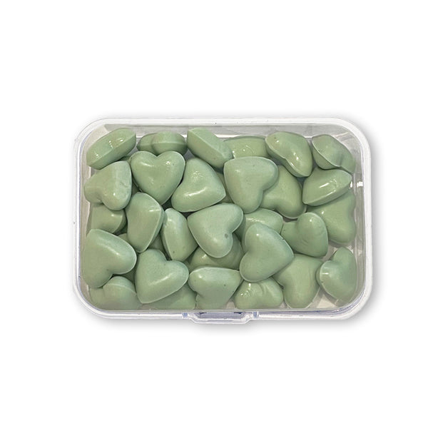 Stamperia WAX and SEALS Collection - PASTEL MINT Heart Shape Wax Refill 20 grams #WAXC14