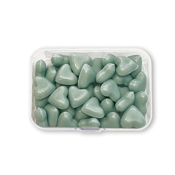 Stamperia WAX and SEALS Collection - PASTEL BLUE Heart Shape Wax Refill 20 grams #WAXC16