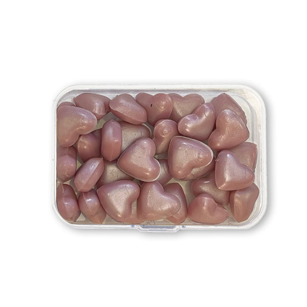 Stamperia WAX and SEALS Collection - PEARL PINK Heart Shape Wax Refill 20 grams #WAXC20