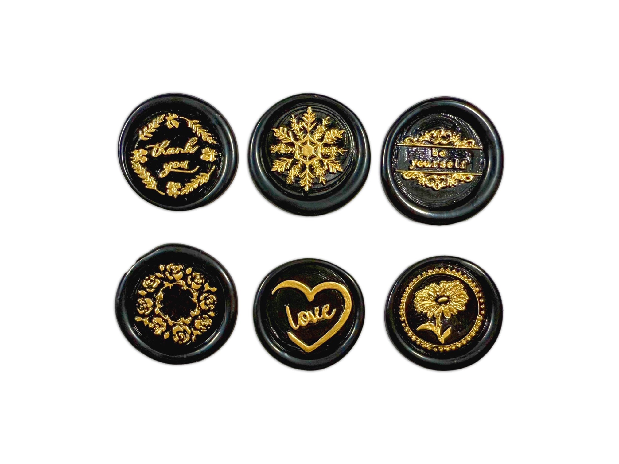 PRE-ORDER Stamperia WAX and SEALS Collection EVERYDAY WAX SEALS Set 6 pcs #WAXSL01