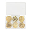 PRE-ORDER Stamperia HIDDEN GROVE WAX and SEALS Collection WAX SEALS Set 6 pcs #WAXSL04