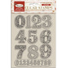 Stamperia GEAR UP FOR CHRISTMAS NUMBERS Stamps 14 x 18 cm #WTK200