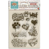 Stamperia FURRY FRIENDS 2 - Acrylic Stamps 14 x 18 cm #WTK250