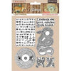 Stamperia HD AMAZONIA Cling Mount Rubber Stamp SET 14x18 cm #WTKCC194
