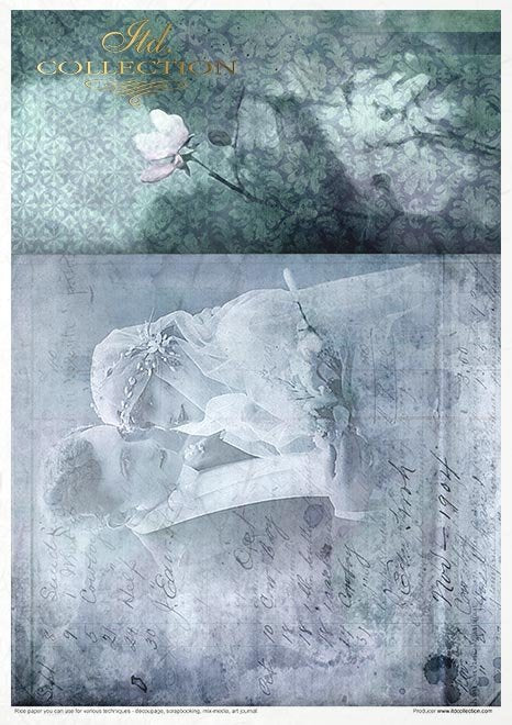 ITD Collection IN LOVE A4 Rice Paper Set 11 Sheets #RP016