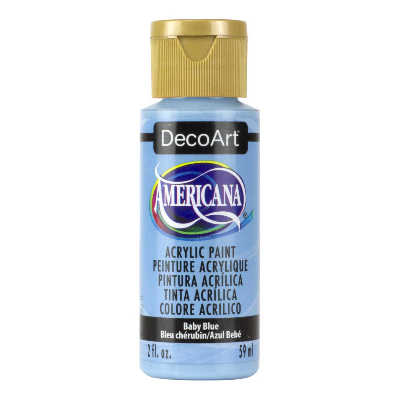 DecoArt BABY BLUE Americana Acrylic Paint 2 oz. Bottle - #DA042
