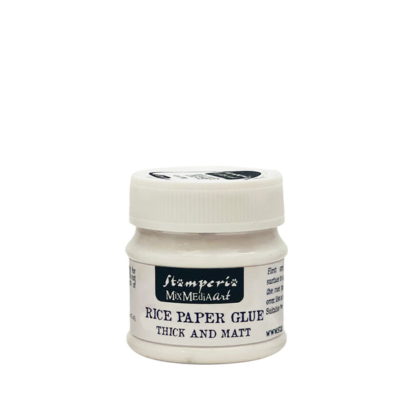 Stamperia RICE PAPER GLUE Thick and Matte 50 ml bottle #DC33M