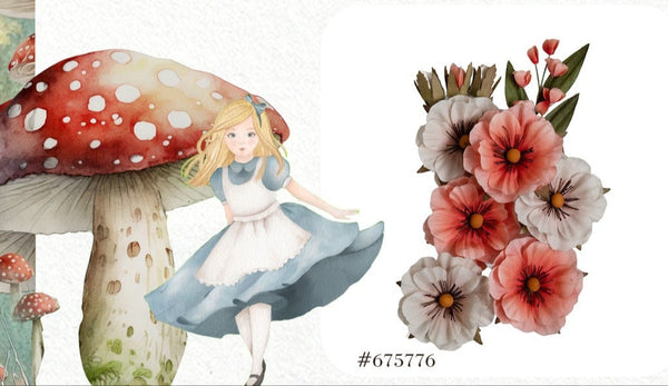 Prima Flowers RETURN TO WONDERLAND The Queen's Meadow Garden - 10 pcs #675776