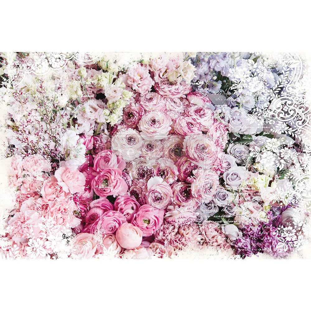 Prima ReDesign ESMEE Rose Floral Tissue Paper   19