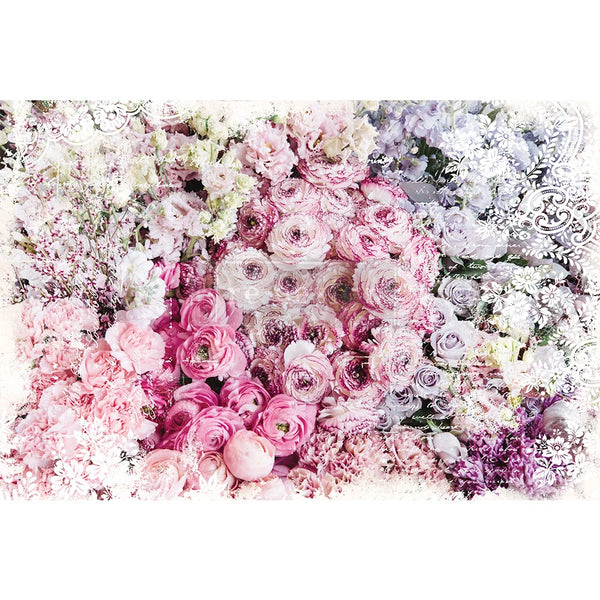 Prima ReDesign ESMEE Rose Floral Tissue Paper   19" x 30" #644666