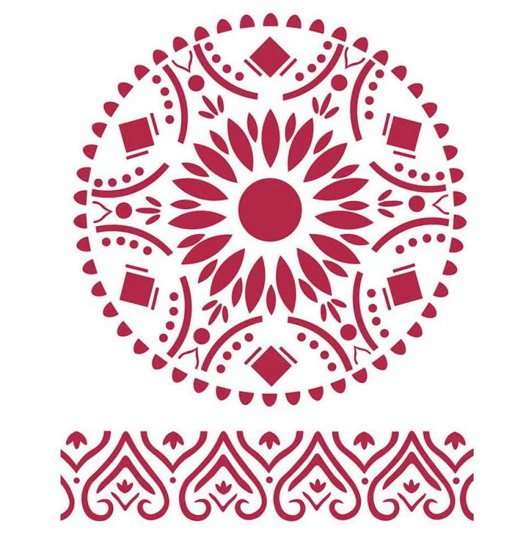 Stamperia Stencil  MANDALA  15x20cm #KSD308