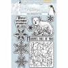 Stamperia HD Arctic Antarctic MOMENTS Full of YOU Cling Mount Rubber Stamp Set 14x18cm #WTKCC179