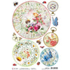Ciao Bella MICROCOSMOS CLOCKS Rice Paper A4 Mixed Media CBRP124