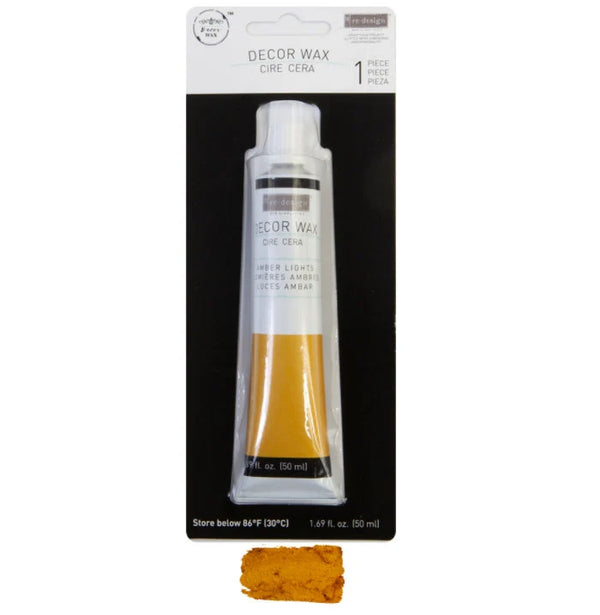 Re-Design Prima Decor Wax AMBER LIGHTS 50ml 1.69 oz  Tube  #633479