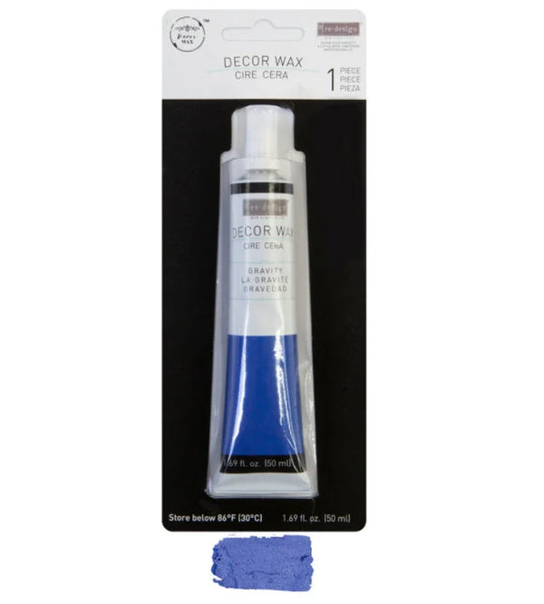 Re-Design Prima Decor Wax GRAVITY BLUE  50ml 1.69 oz TUBE #633516