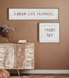 Prima ReDesign Decor Stamps SWEET TEA Clear Cling Stamps 12x12 #652616
