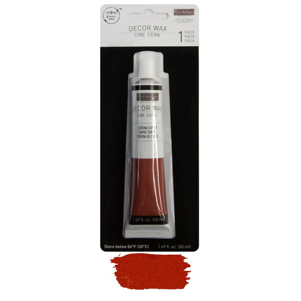 Re-Design Prima Decor Wax COPPER CORONA  50ml 1.69 oz  TUBE #651848