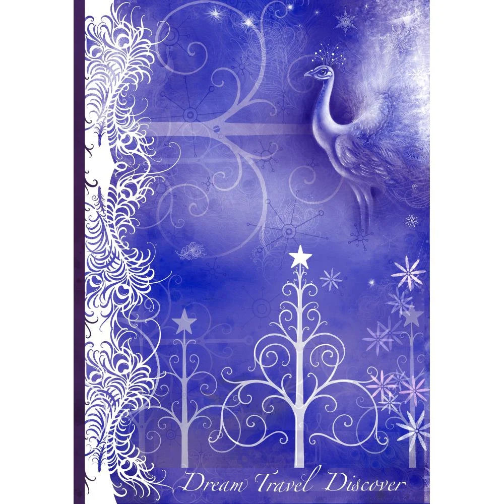 Pink Ink Designs - Rice Papers to Inspire LET IT SNOW A4 Rice Paper SET 6 pcs #PIRIC02